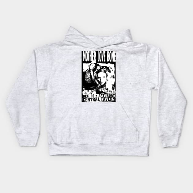 Mother Love Bone Kids Hoodie by forseth1359